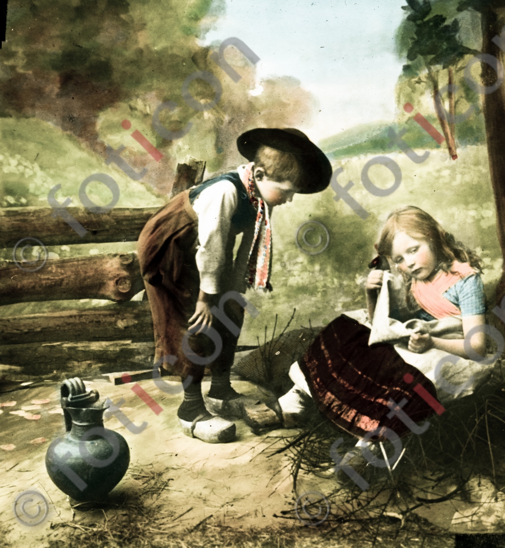 Hänsel und Gretel | Hansel and Gretel - Foto foticon-simon-166-006.jpg | foticon.de - Bilddatenbank für Motive aus Geschichte und Kultur